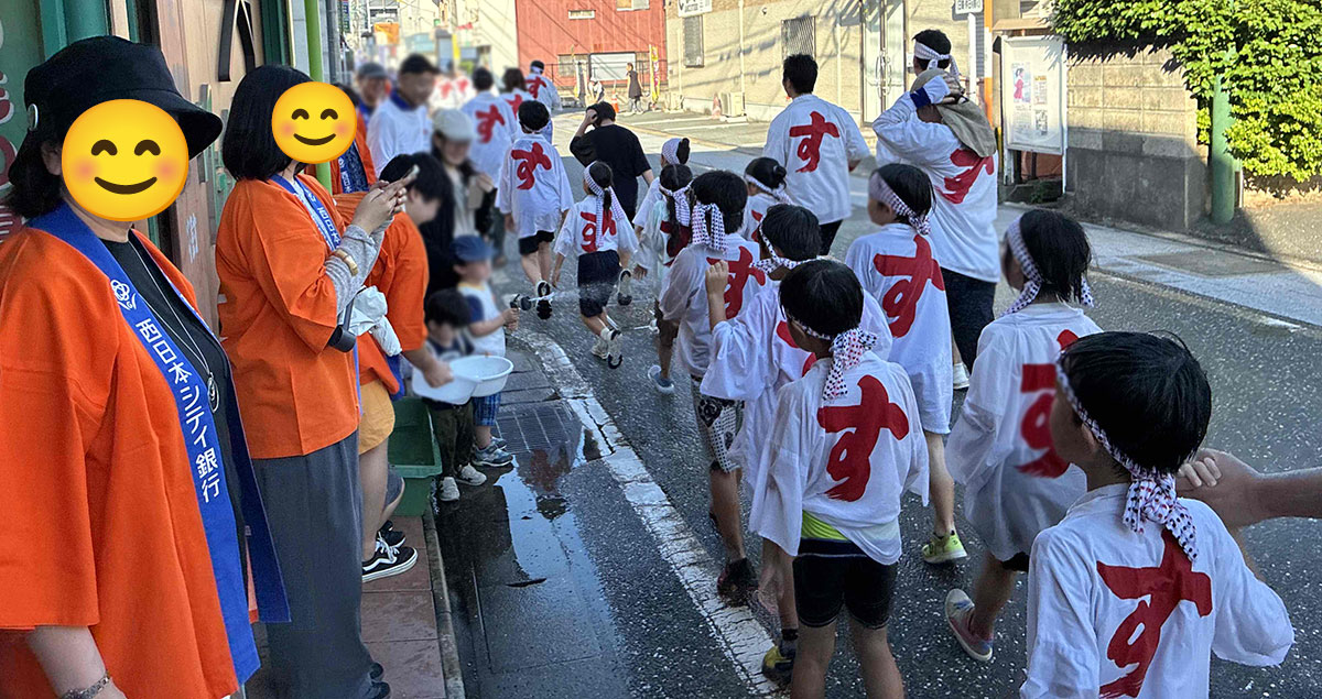 伊都支店・周船寺支店・今宿支店（福岡市）が伊覩神社のお汐井取り・夏祭りをお手伝いしました