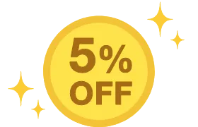 5%OFF