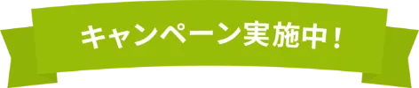キャンペーン実施中！