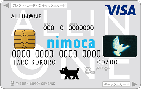オールインワン nimoca ベーシック シルバー