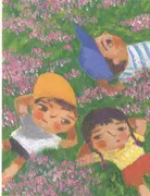 365の積木 （1993年カレンダー用原画）の写真