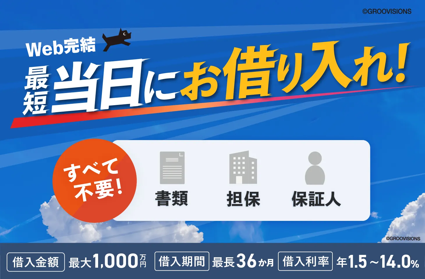 NCBビジネスローン_テトラ Web完結、最短当日にお借り入れ