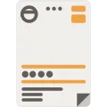 お取引時確認事項申告書のイラスト
