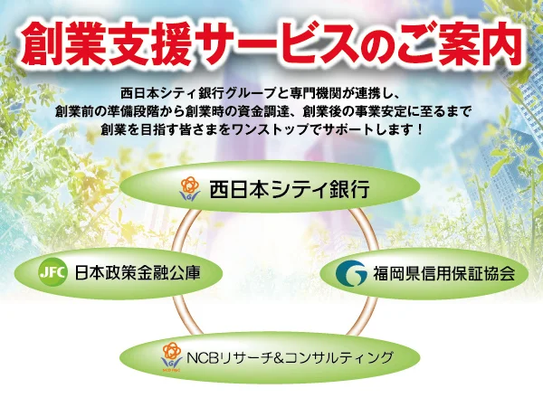 創業支援サービスのご案内