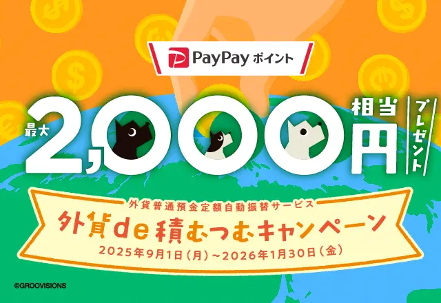 外貨de積むつむキャンペーン