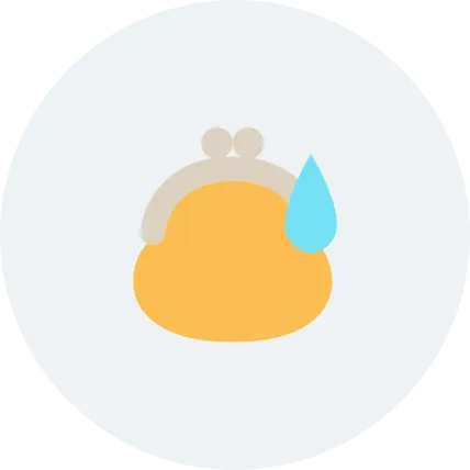 お財布のイラスト