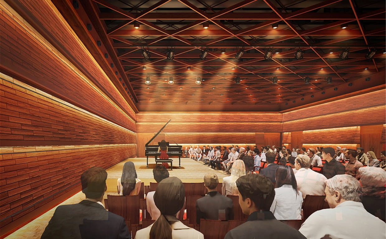 NCBホール コンサート風景