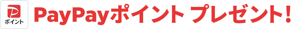PayPayポイント プレゼント！