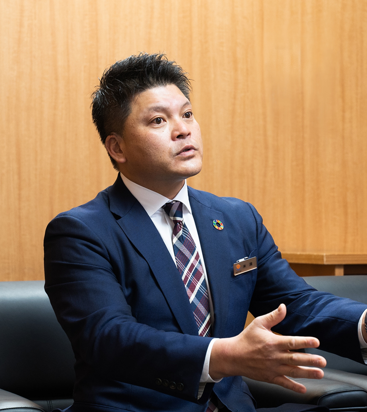 営業部長 Yonemitsu Yuji 熊本営業部 営業部長 2000年入行