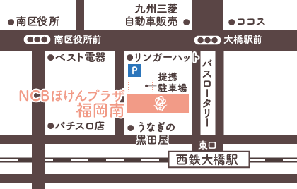福岡南地図