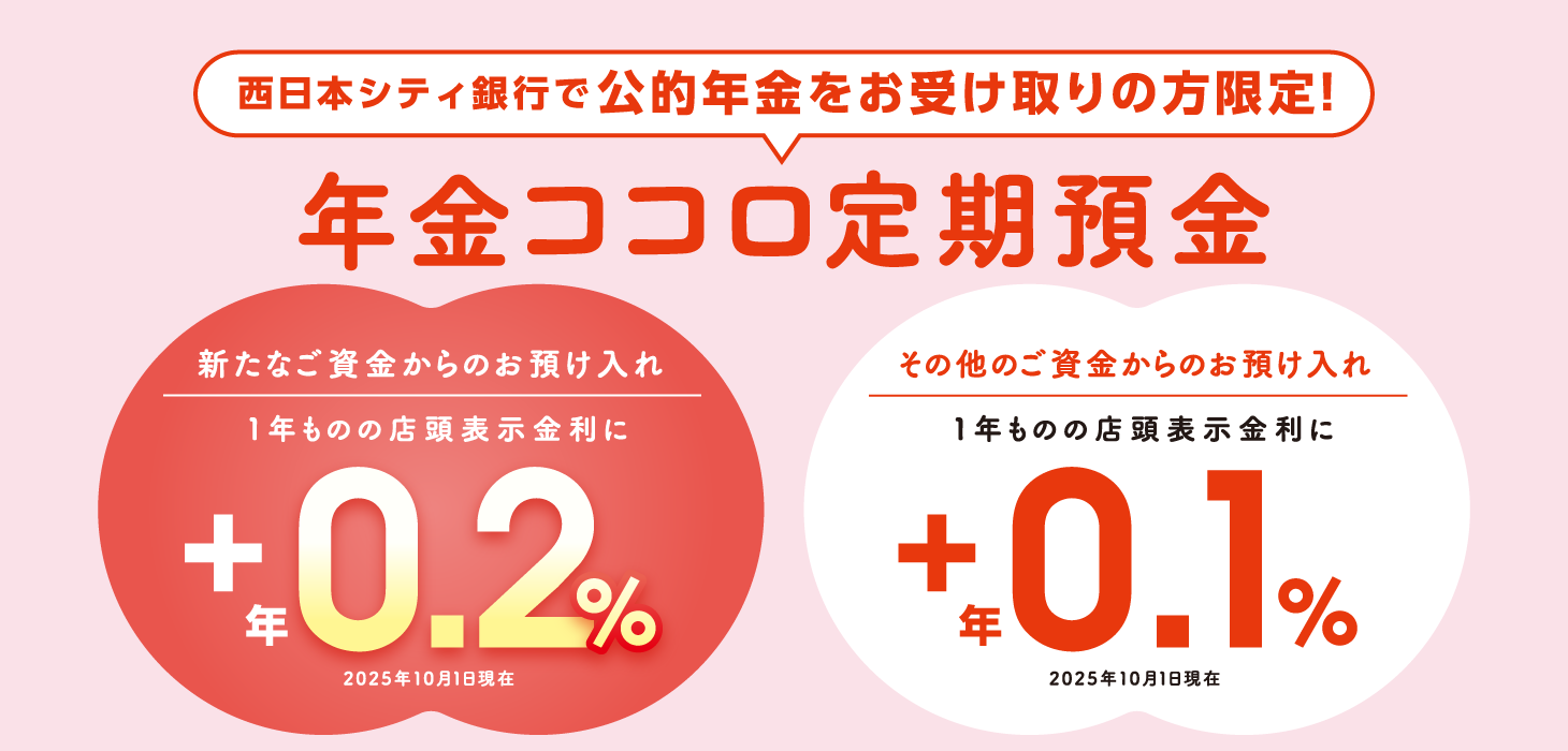 年金ココロ定期預金