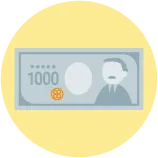月々1,000円から手軽にはじめられる