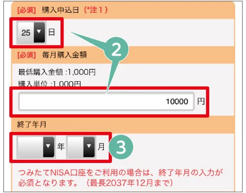 NCBダイレクト　操作画面